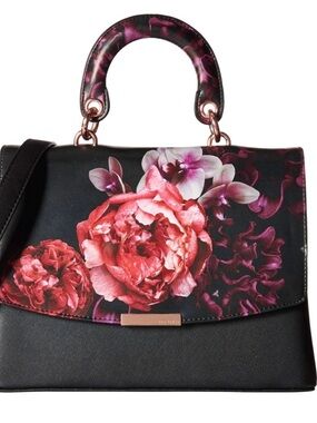 Ted Baker Vedaa Splendour Lady Bag features a retro-chic silhouette floral print